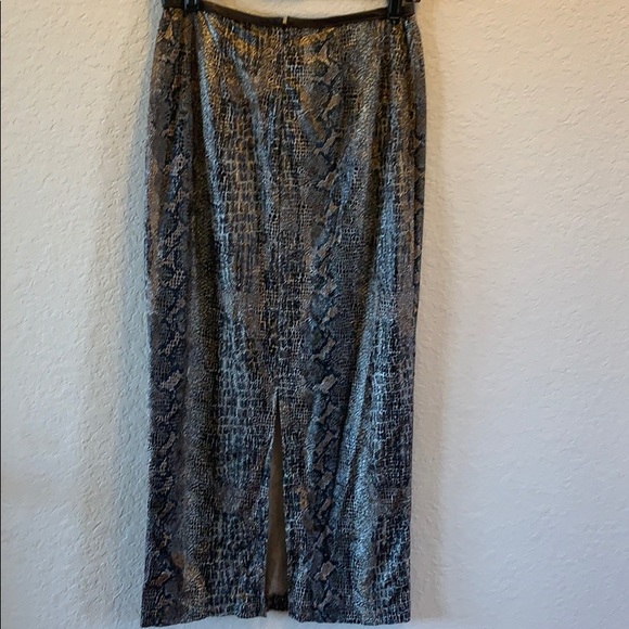 Rozae Nichols snakeskin skirt - Picture 3 of 6